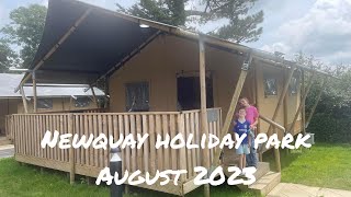 Newquay holiday park  Cornwall holiday vlog 2023 [upl. by Lebbie]