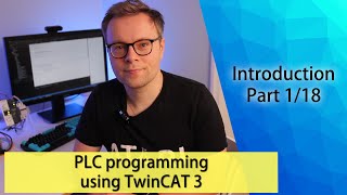 PLC programming using TwinCAT 3  Introduction Part 118 [upl. by Haag]