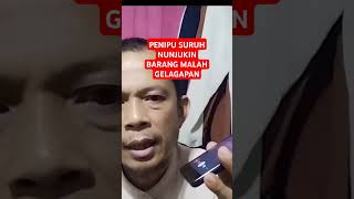 Penipu suruh nunjukin barangnya malah banyak alasan penipuan penipuanonline prank lucu penipu [upl. by Idieh757]