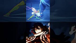 Mitsuri and obanai vs demon slayer who is strongest edit demonslayer shorts [upl. by Lamp]