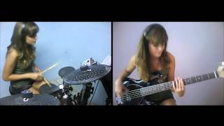 Jamiroquai  Little L Bass amp Drum Cover [upl. by Alauqahs]