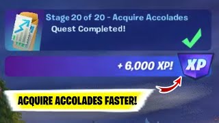 Acquire ACCOLADES 2024  What is ACQUIRE ACCOLADES in Fortnite  How to ACQUIRE ACCOLADES Fortnite [upl. by Oiraved]