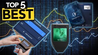 TOP 5 Best Crypto Hardware Wallet  2024 Buyers Guide [upl. by Hurd490]