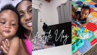 LIFESTYLE VLOG SATURDAY ERRANDS PEDIATRICIAN VISIT QUIET CLEANING🤫 FLOOR TIME amp MORE [upl. by Magnolia567]