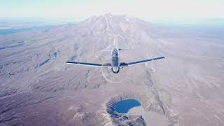 RNZAF Texans Tongariro National Park New Zealand [upl. by Geraldina]