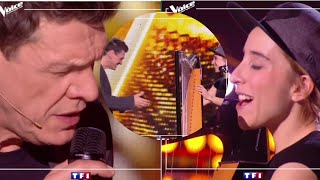 The Voice 2019 Marc Lavoine amp Gustine  Elle a les yeux revolver [upl. by Annahsad42]