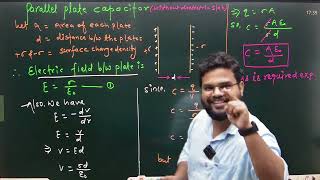 Class 12 Physics  Parallel Plate Capacitor  Parallel Plate capacitor with a dielectric slab [upl. by Constance]