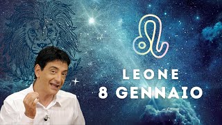 Leone ♌️ Lunedì 8 Gennaio 🔮 Oroscopo Paolo Fox  Nuvoloso con aperture serali [upl. by Rowen]