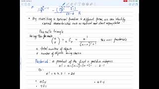 matematika 111 B AP Precalculus  Pascal’s triangle and Binomial Theorem [upl. by Arinayed]