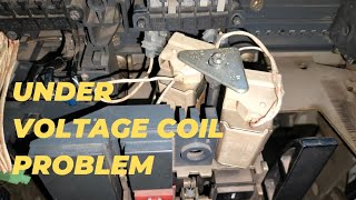 Problem suddenly ACB close then Change Under ⚡ Voltage Coil [upl. by Eatnoed214]