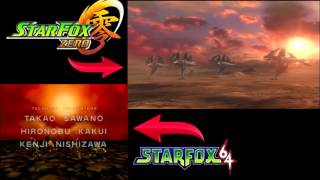 Star Fox Zero VS 64 Ending Cutscene [upl. by Yffat]