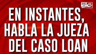 Habla la jueza del caso Loan Peña [upl. by Nevaj]