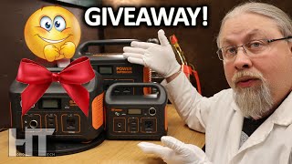 HUGE Jackery Solar Generator GIVEAWAY Win FREE Portable Solar Power Stations [upl. by Suoiluj]