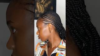 Cornrows Braids Hairstyle shorts youtubeshorts cornrows naturalhairstyles [upl. by Shayn]