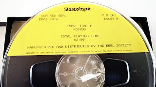 Star Wars Theme quotTOMITA KOSMOSquot Quadraphonic 7 12 IPS reel to reel tape [upl. by Peisch]