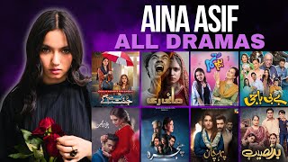 Aina Asif All 10 Dramas  Mayi Ri Drama Actress  Spectacle 2024 [upl. by Eninotna406]