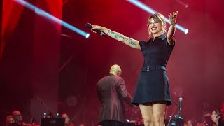 Alessandra Amoroso canta Fino a qui  Radio Italia Live 2024 MILANO [upl. by Lekcar]