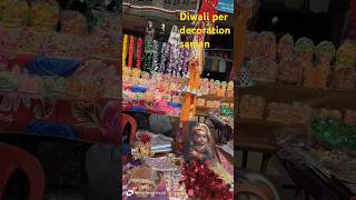 Diwali decoration ka saman new design new Video dekh yar [upl. by Nary]