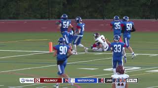 Football highlights Killingly 42 Waterford 14 [upl. by Meraree]