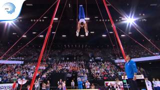 Eleftherios PETROUNIAS GRE  2015 European Champion rings [upl. by Imik]