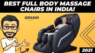 ✅Top 5 Best Massage Chairs in India 2023  Best Massage Recliners For Your Relaxation [upl. by Entruoc]