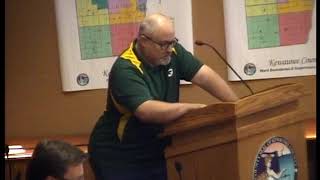 Kewaunee County Board Meeting  October 15 2019 [upl. by Pacifa]