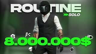 FAITES ABSOLUMENT ÇA  ROUTINE de 8 000 000 sur GTA ONLINE [upl. by Noemys]