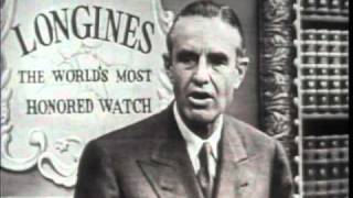 LONGINES CHRONOSCOPE WITH W AVERELL HARRIMAN [upl. by Sallee]