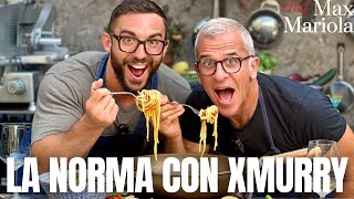 Pasta alla Norma con Bottarga  Ricetta di xMurryPwNz e Chef Max Mariola [upl. by Dun]