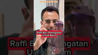 Raffi Bongkar Alasan Baim ingin Rujuk raffiahmad baimpaula [upl. by Tisbe]