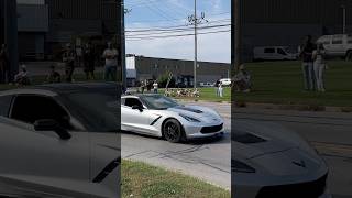 Cammed Corvette C7 Leaving Cars amp Coffee [upl. by Constantin]