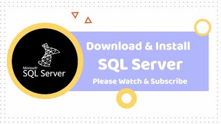 How to Download amp Install SQL Server [upl. by Solly]