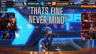 Squishys Reaction to Zens Crazy Pre Flip Shot [upl. by Dulcy474]