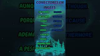 Conectores en ingles foryou practicaingles english [upl. by Garfinkel]