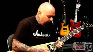 Chris Cannella Talks About the Jackson 30th Anniversary quotFirst Fivequot Rhoads Guitar  Farm TV Demo [upl. by Cilegna]