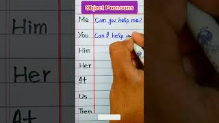 Object Pronouns in EnglishUse of Objective Pronoun [upl. by Nahtad122]