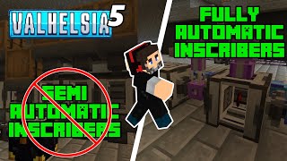 AE2 Inscriber Automation in FULL DETAIL  Valhelsia 5  Minecraft 1192 EP14 [upl. by Ahsitahs]