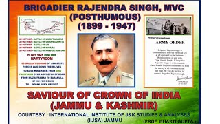 SAVIOUR OF THE CROWN BRIGADIER RAJINDER SINGHS SHOCKING STORY PART 1 [upl. by Kennet957]