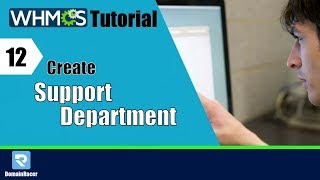 WHMCS Tutorial12  SetupConfigure Support Departments amp Email Piping [upl. by Madelina477]