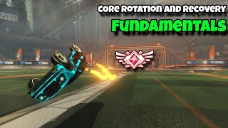 How to FUNDAMENTALLY use ROTATIONS and RECOVERIES in rocket league EDUCATIONAL TRC RL 5 [upl. by Creath]