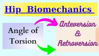 Anteversion ampRetroversion angle of torsion in detail [upl. by Gambrell]