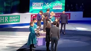 Mens Medal Ceremony World Figure Skating Championships 2024 Ilia Malinin [upl. by Audsley]