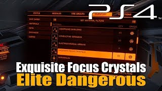 Elite Dangerous  Exquisite Focus Crystals [upl. by Nowyt]