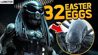 EL DEPREDADOR 2018  32 Secretos Referencias Cameos y Ester Eggs de la peli The Predator [upl. by Lottie]