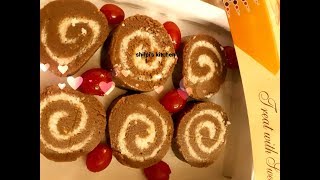 No Bake chocolate swiss roll recipeQuick and easy cookies [upl. by Olag]