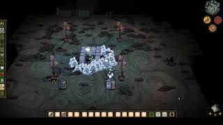 Dont Starve Together Moleworm farm for easy meat and krampus sack [upl. by Ennirok]