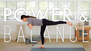 Power And Balance  30Minute Yoga Practice [upl. by Kennett80]