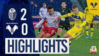 Highlights Coppa Italia Frecciarossa 202324  BolognaVerona 20 [upl. by Jar450]