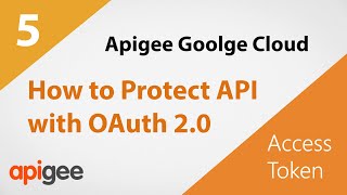 How to Protect an API with OAuth 20  Google Cloud Apigee Tutorial [upl. by Caro]