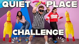 The Quiet Game Challenge  The Challenge Pit [upl. by Ellerahc]